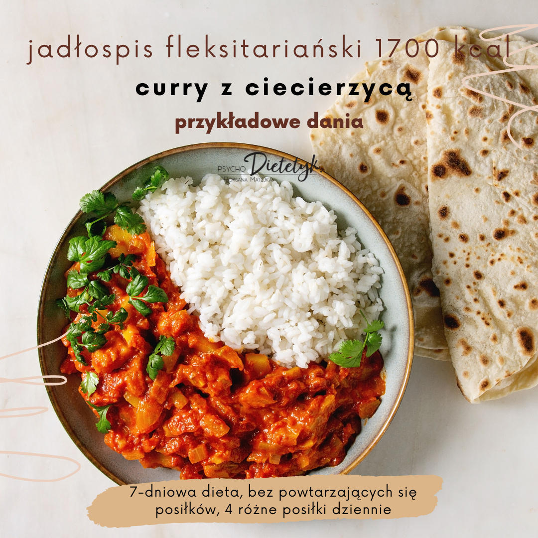 JADŁOSPIS FLEKSITARIAŃSKI 1700 KCAL (7-DNI) JADŁOSPIS FLEKSITARIAŃSKI 1700 KCAL (7-DNI)