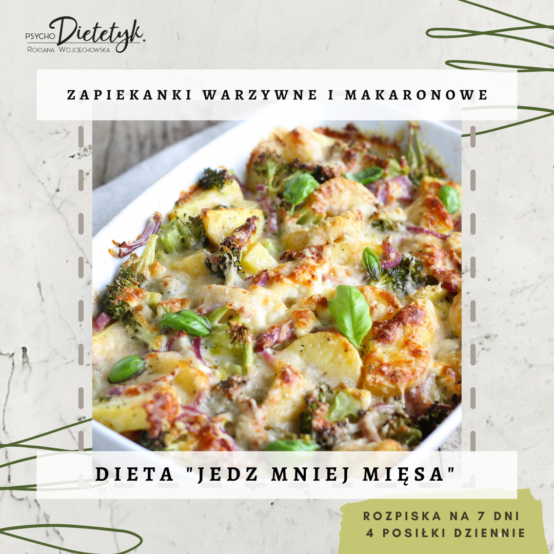 7-DNIOWY JADŁOSPIS "JEDZ MNIEJ MIĘSA" 1800 KCAL 7-DNIOWY JADŁOSPIS "JEDZ MNIEJ MIĘSA" 1800 KCAL