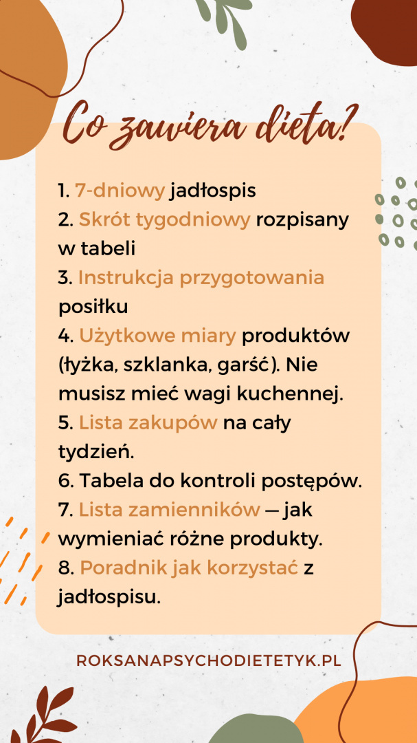JADŁOSPIS JESIENNY 2200 KCAL 7DNI JADŁOSPIS JESIENNY 2200 KCAL 7DNI
