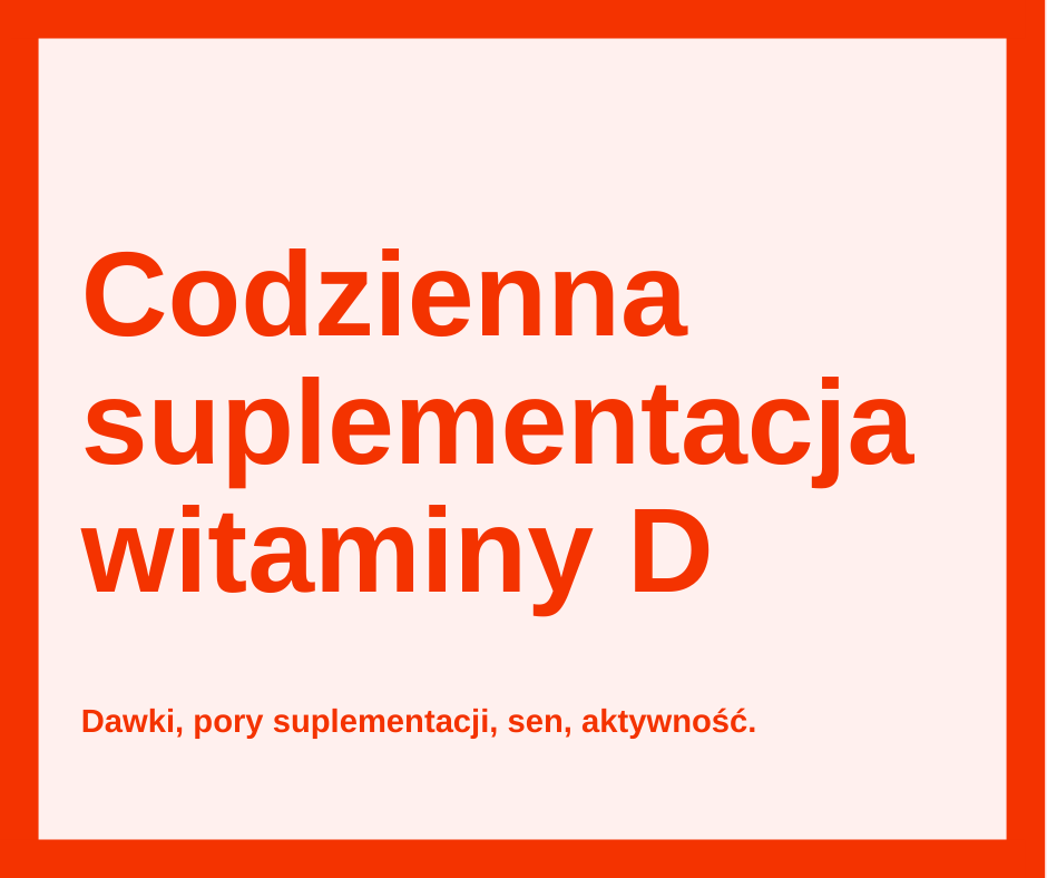 Suplementacja witaminy D